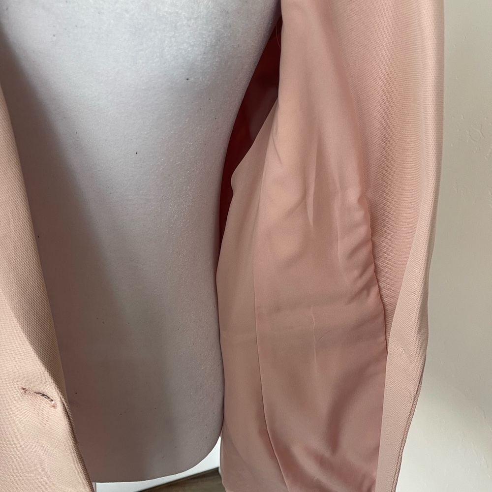 Vince Camuto Women’s One Button Blazer Women’s Jacket Light Pink Size 14 - Picture 5 of 9